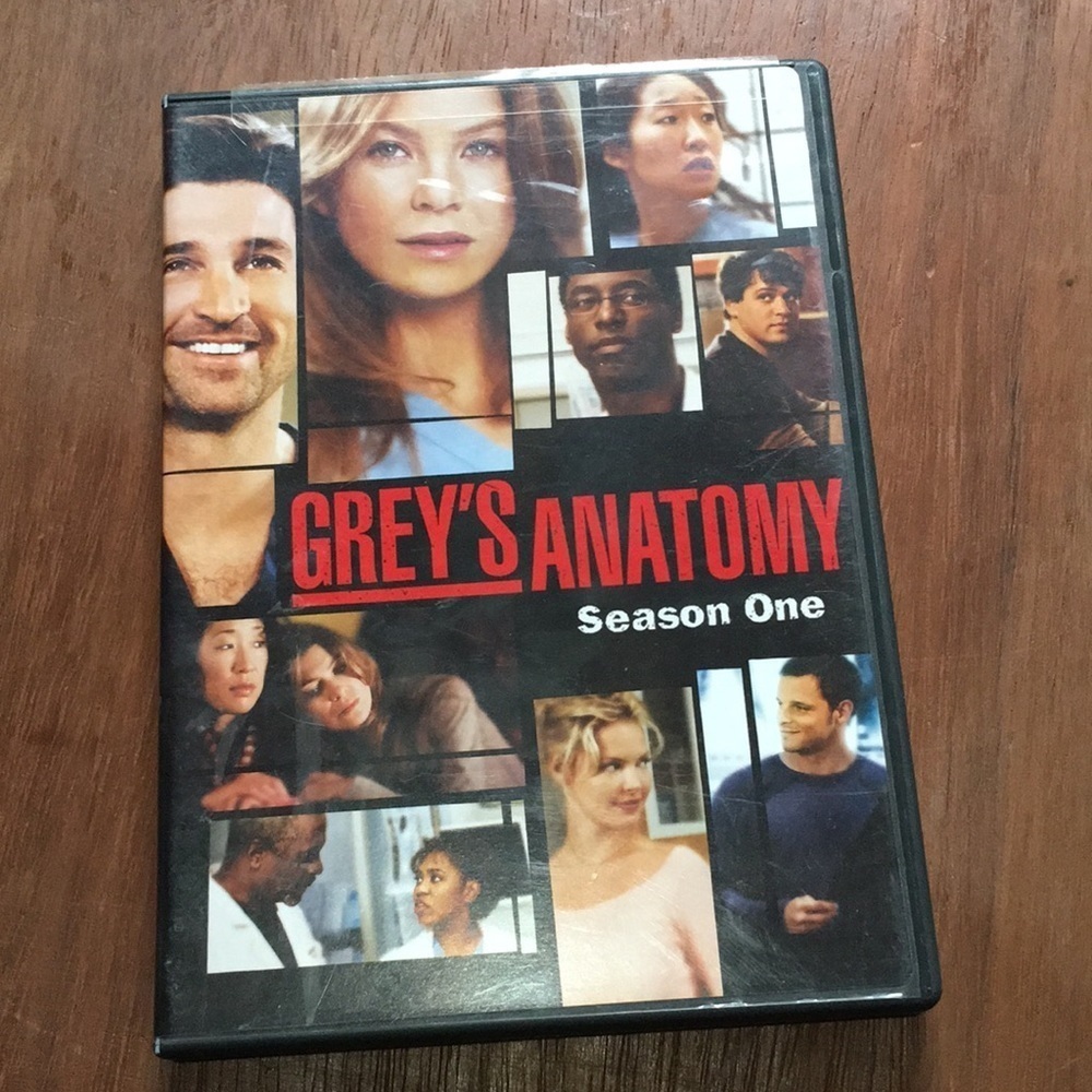 Greys Anatomy season 1 DVD original casing